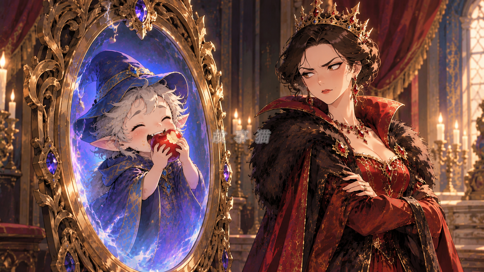 魔镜和王后